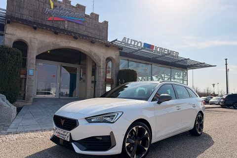Cupra Leon SP Kombi Alpha 2.0 TDI DSG 150/AHK/RFK/TWA/ACC/SHZ/AMBIENTE/VIRTUAL-C./1.BESITZ